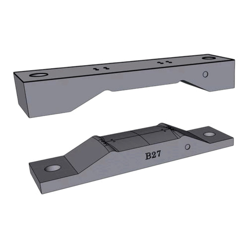 B27 High Kick Shallow Concave Fingerboard Mold